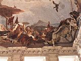 Giovanni Battista Tiepolo Famous Paintings - Apollo and the Continents [detail 3]